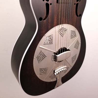 National Reso-Phonic Thunderbox Wood Body Resonator Guitar image 7