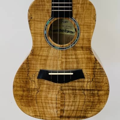 Smiger Spalted Maple Concert Ukulele - 'The Creature' Rorschach image 1