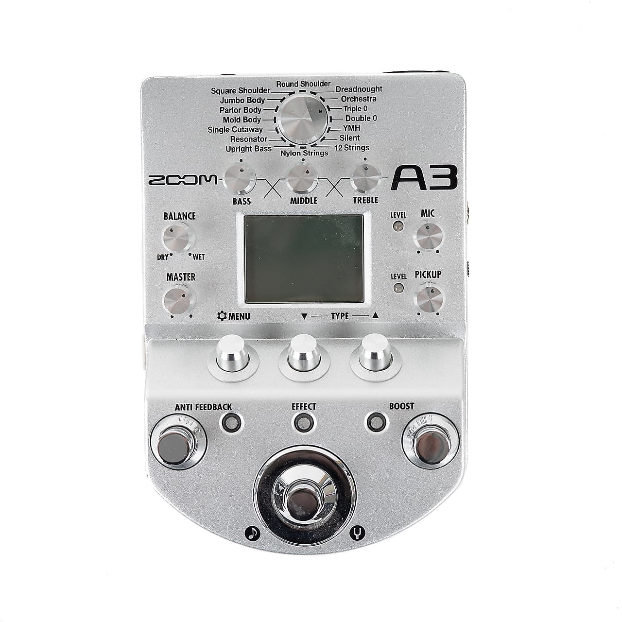 Zoom A3 Acoustic Guitar Preamp and Multi-Effect