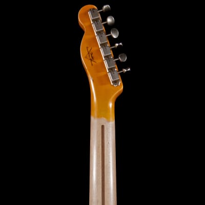 Fender Custom Shop 1952 Telecaster Heavy Relic Big U Neck White Blonde image 8