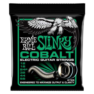 Ernie Ball 2726 COBALT Not Even Slinky Cobalt Electric Guitar Strings 12-56 image 1