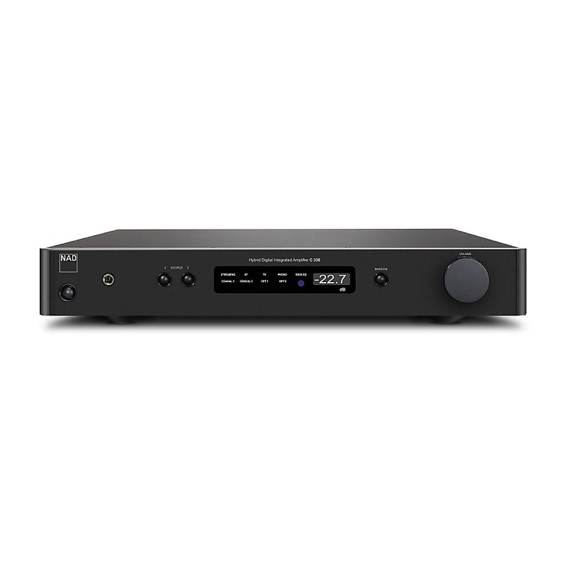 NAD: C338 Hybrid Digital Integrated Amplifier w/Chromecast, Bluetooth, Phono Preamp - (Open Box Speical) image 1