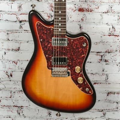 Squier - MIJ Vista Series Jagmaster - Solid Body HH Electric Guitar, Sunburst - x5794 - USED image 1