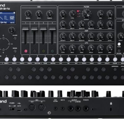 Roland SH-4D Polyphonic Desktop Synthesizer | Reverb