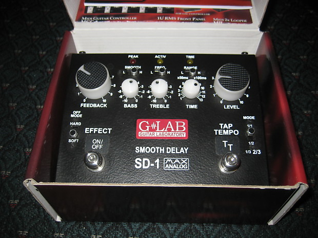 G-Lab SD-1 Smooth Delay Guitar Effects Pedal GLAB SALE!!!!