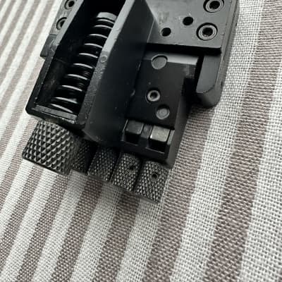 Steinberger TRANSTREM Transposing Tremolo assembly, Made in USA, original OEM unit, includes TT trem arm, stainless steel TT tuning adjustment Tool, hex wrenches, (2) sets of calibrated TT strings, Phillips head mounting screws image 13