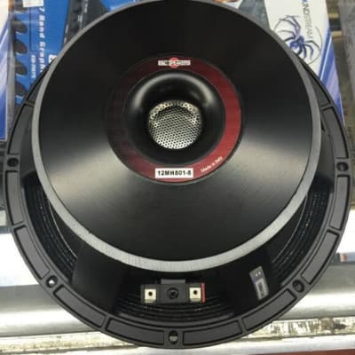 2x B&C 12MH801 12" MidBass Pro Audio Replacement Speaker | Reverb