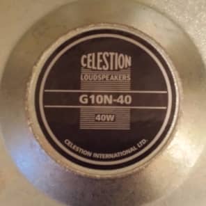 Celestion G-10N-40  40 Watt  8 ohm 10 in. Guitar Amp Speaker image 2