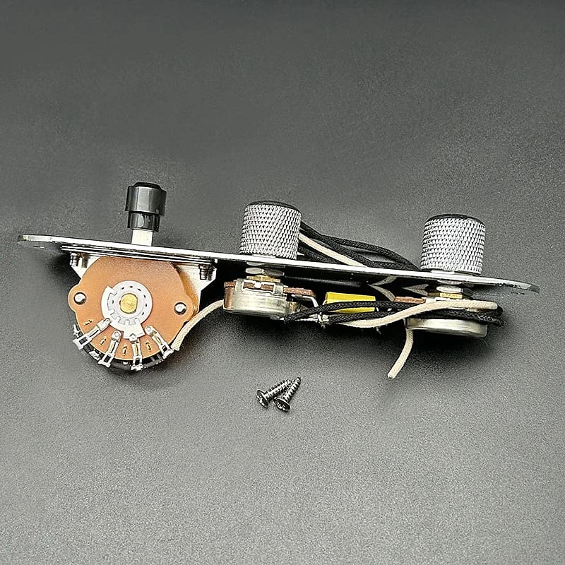 Blade Switch 500K Brass Shaft Pots Guitar Telecaster Tele Reverb