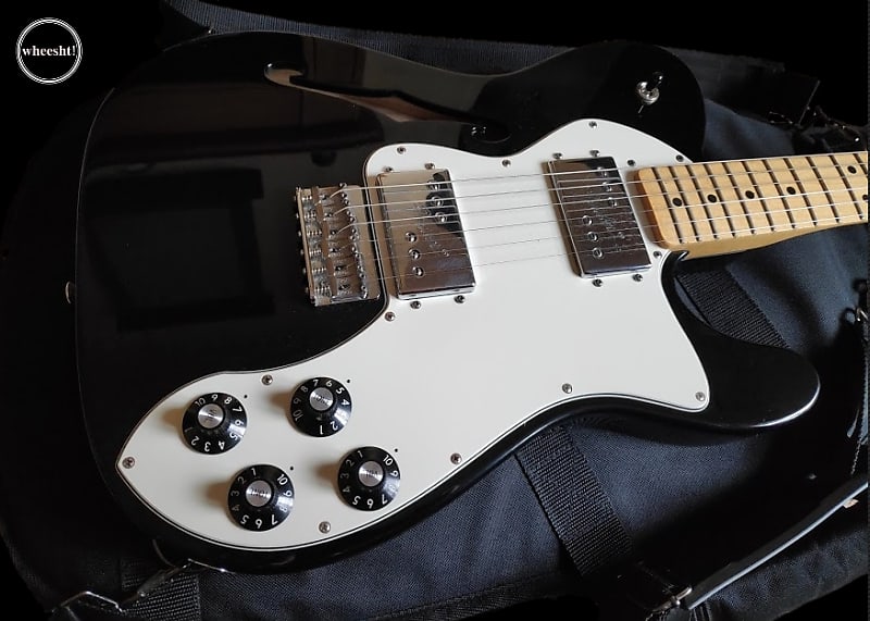 Fender Telecaster 72 Thinline Deluxe FSR Limited 2009 Black | Reverb