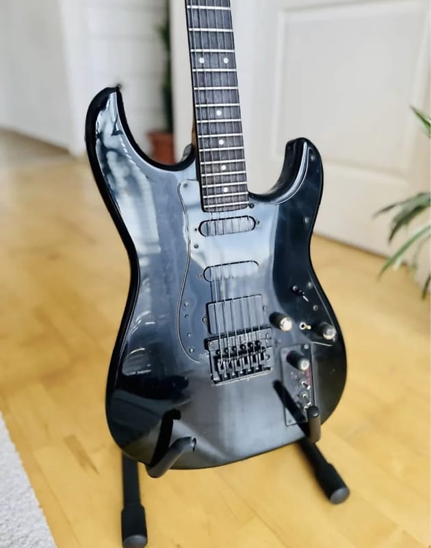Casio MG-510 Midi guitar Made in Japan 1984 - Black | Reverb