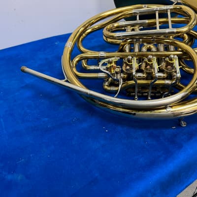 Vintage Conn 6D Double French Horn with Original Case and Mouthpiece Just Serviced image 14