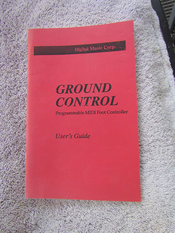 Digital Music Corp. Ground Control Programmable MIDI Foot Reverb