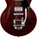 G2655T Streamliner Center Block Jr. Double-Cut with Bigsby, Laurel Fingerboard, Walnut Stain (Used)