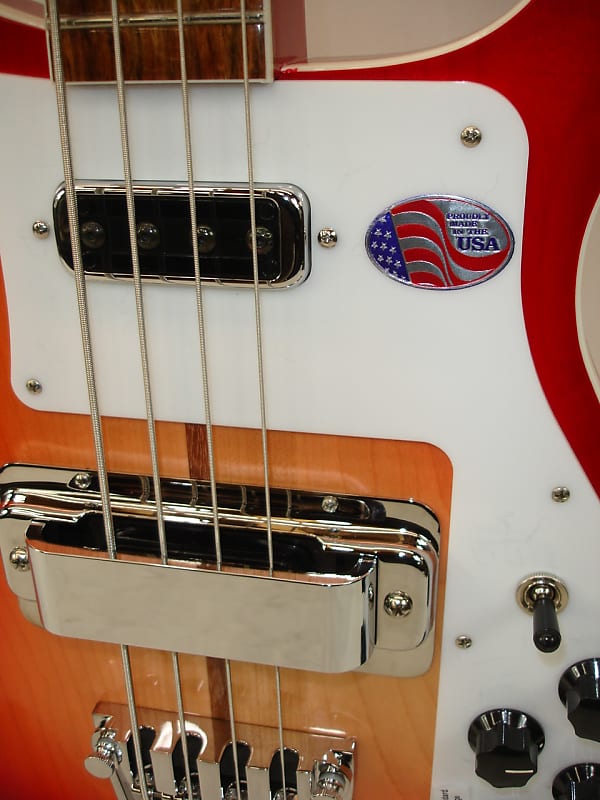 Rickenbacker 4003 Stereo Bass Guitar - Fireglo