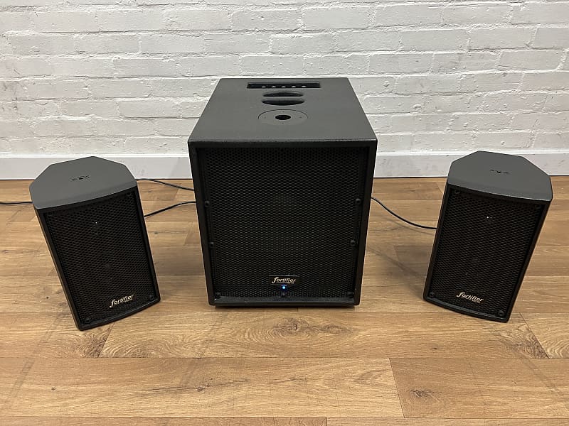 Second Hand Fortifier Pro300 Speaker System with Subwoofer Reverb UK