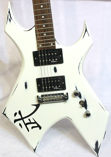 Custom Painted Worn Relic BC Rich Warlock With