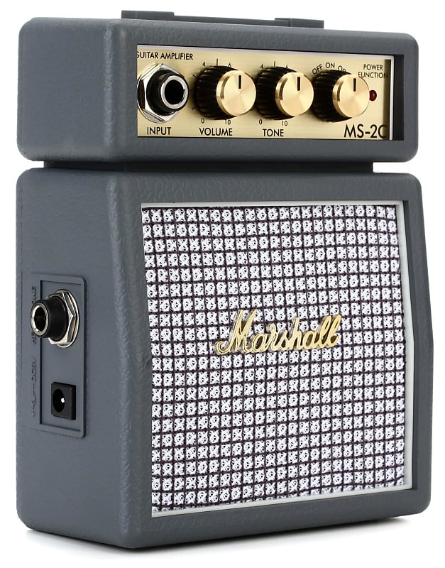 Marshall MS-2C 1-watt Battery-powered Micro Amp - Classic (5-pack) Bundle image 1