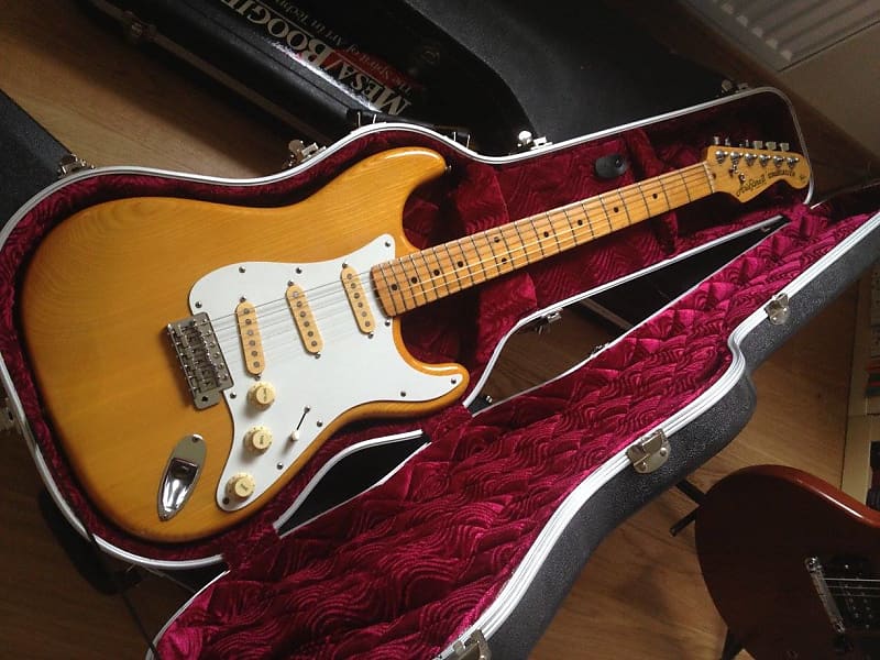 Aria Pro II ST-600N (natural) 1977 natural | Reverb