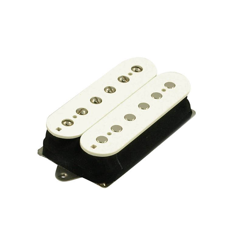 Kent Armstrong WPU10WT Custom Series Grinder Super High Output Humbucker Pickup - White Uncovered image 1