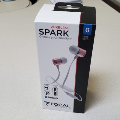 Focal Spark Wireless Bluetooth Headphones - Rose Gold image 1