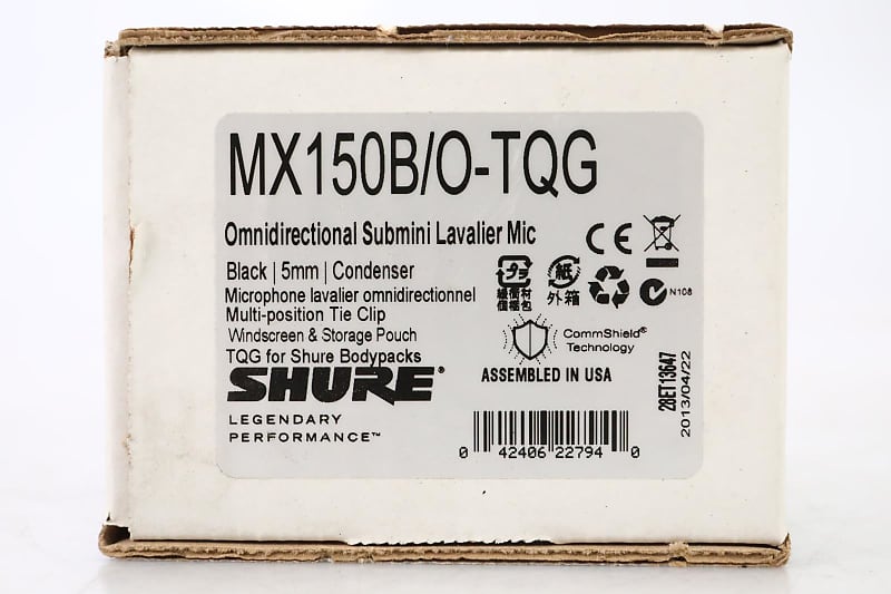 MX150B/O-TQG, Shure