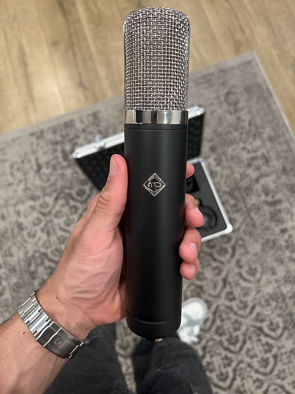 Micparts V12 Tube Microphone 2021 Black Reverb