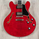 Eastman Guitars T486 Electric Guitar, Red, Ebony Fingerboard