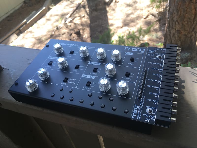 Moog Werkstatt Knob Upgrade Kit Clear Colored Reverb