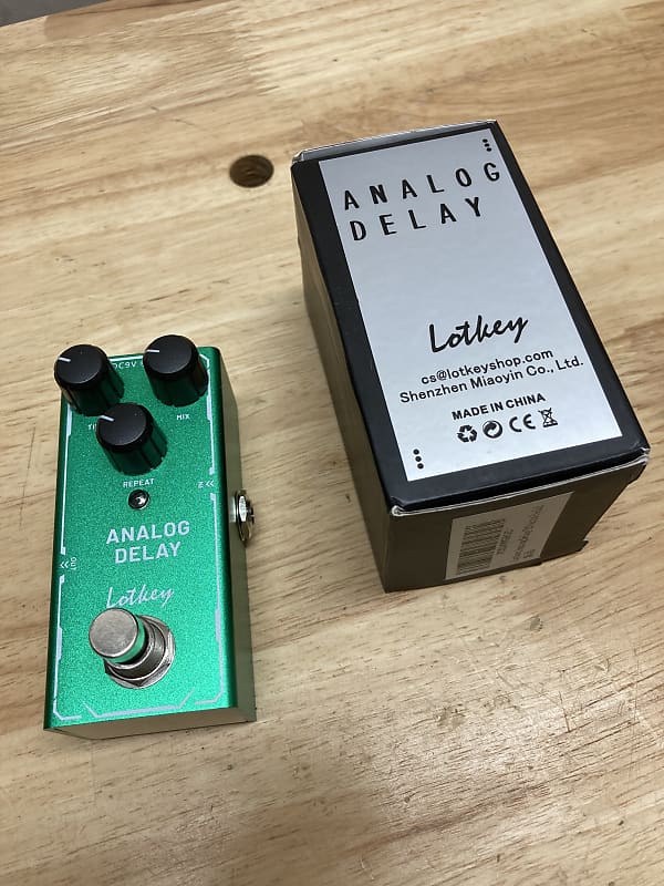 Lotkey Analog Delay Pedal Reverb