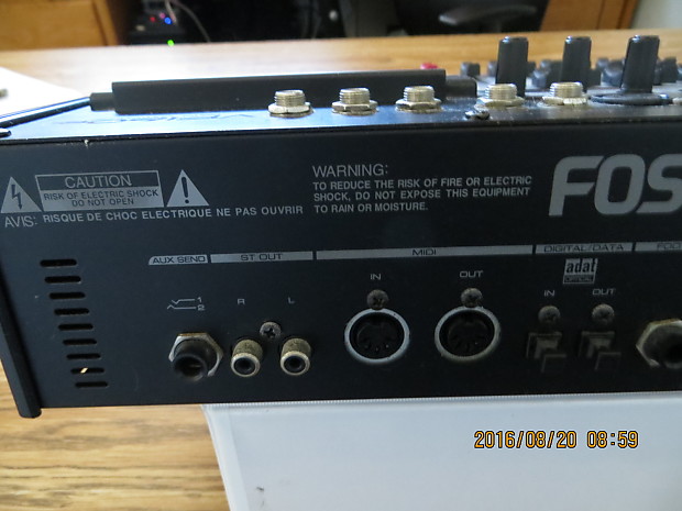 Fostex VF-160 EX Digital Multi Track Recorder-Simultaneous