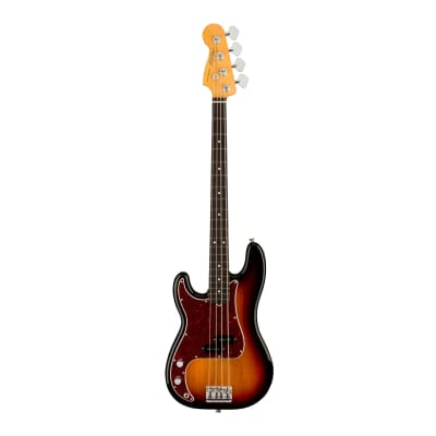 Fender American Professional II Precision 4-String Bass Guitar Left-Handed (3-Color Sunburst) image 1
