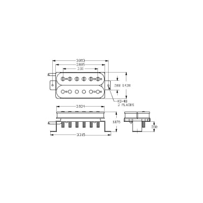 SH-6B Duncan Distortion Bridge Black Seymour Duncan image 2