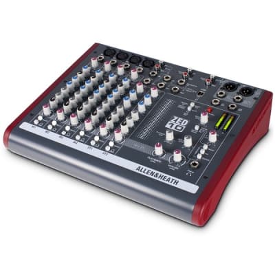 Allen & Heath ZED-10 10-channel Mixer with USB Audio Interface image 1