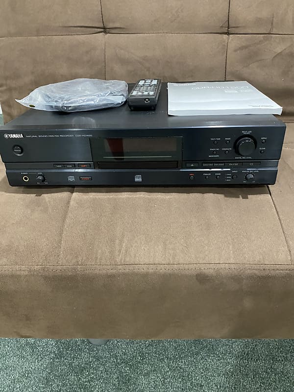 Yamaha CDR-HD-1500 CD R WITH 200GB HARD DRIVE 1999 - Black | Reverb