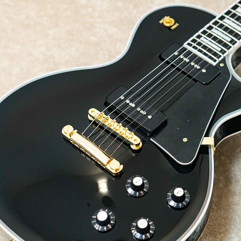 ESP EDWARDS E-LP-130CD/P -Black- 2022 [Les Paul Custom Type