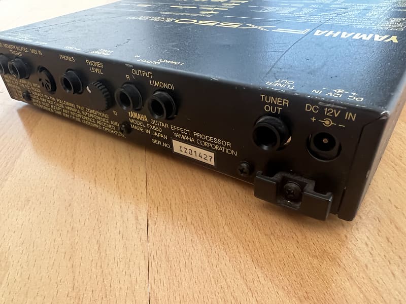 Yamaha FX550 Guitar Effect Processor | Reverb Canada