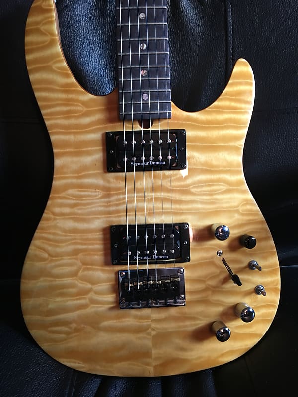 Brian Moore iGuitar 8.13 Midi capable guitar. Korean made