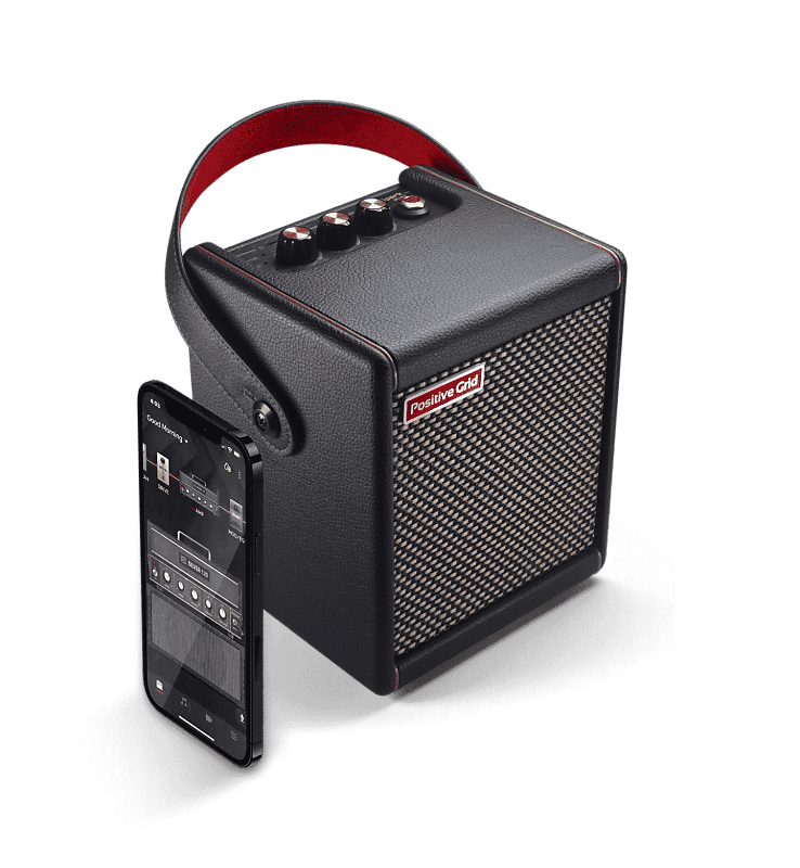 Positive Grid Spark MINI Black 10W Portable Smart Guitar Amp & Bluetooth Speaker image 1