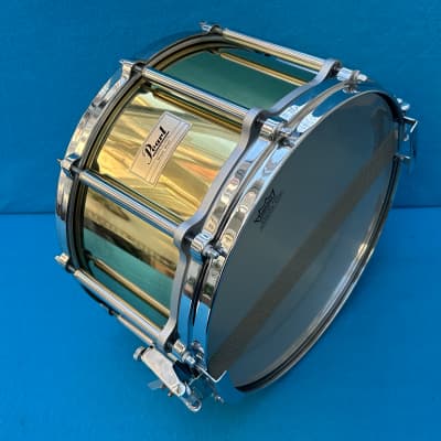 Free Floating Brass Snare Drum 14" x 8" - Pearl B-9114ED image 1