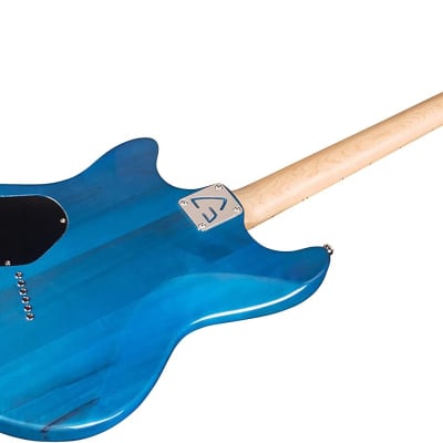 Guild Newark Series Surfliner 6 String Solid-Body Electric Guitar, Catalina Blue image 12