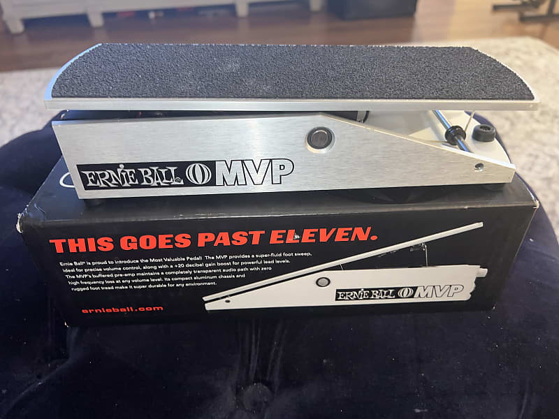 Ernie Ball P0-6182 MVP Volume Pedal 2010s - Silver | Reverb