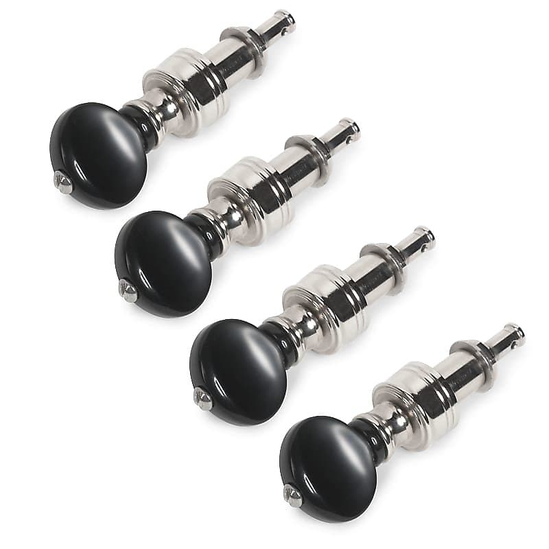 Rickard Cyclone High Ratio Tuning Pegs for Banjo with Ivoroid Knobs, Set  of