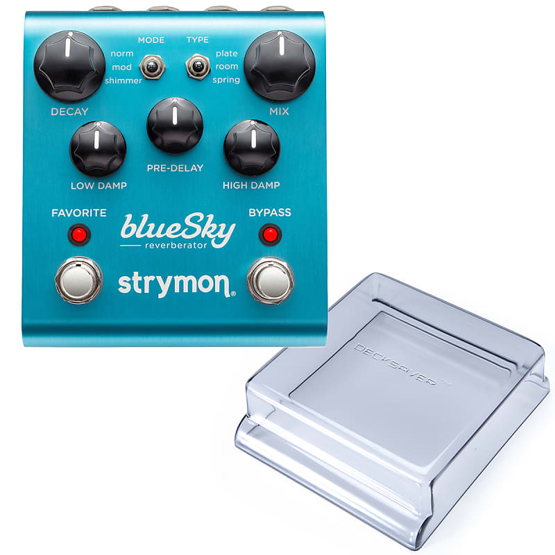 Strymon BlueSky Reverberator Reverb Pedal DECKSAVER KIT Reverb