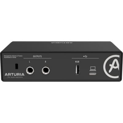 Arturia MiniFuse 1 Portable USB Type-C Audio Interface (Black) image 3