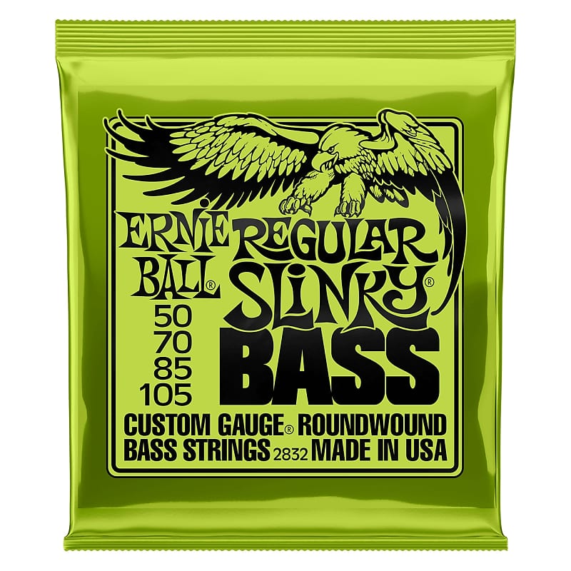 Ernie Ball Bass Guitar Regular Slinky 50-105 image 1
