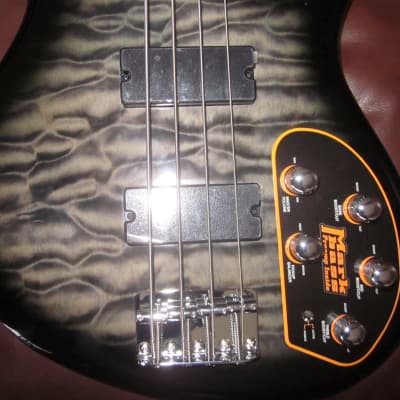 Cort Action DLX Plus 4-String Electric Bass (Faded Grey Burst) image 15