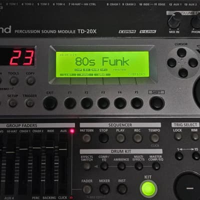 Roland TD-20X Drum Sound Module (Flakey Screen)