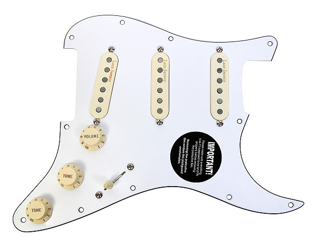 920D Custom Shop 196-11-11 Lace Holy Grail Loaded Strat Pickguard w/ 7-Way Switching image 1