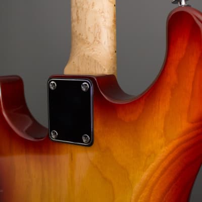 GJ2 Guitars - Glendora NLT -  HSS - Cherry Sunburst - Birdseye Maple Neck - Used image 7